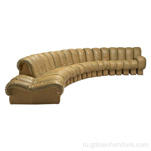 De Sede DS-600 модульный диван в форме змеи